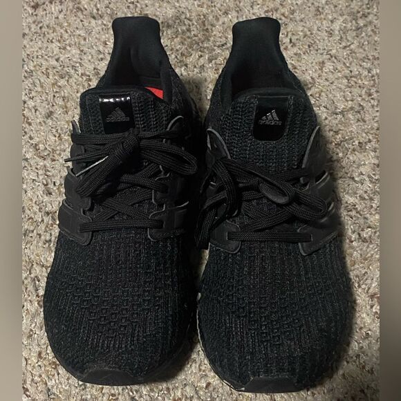 Adidas 4.0 Ultra Boost Men’s Unisex Black Shoes Sneakers size 6.5 - Picture 2 of 9